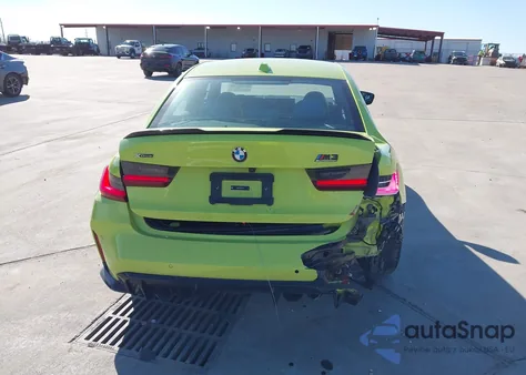 2024 BMW M3 Competition xDrive z USA, uszkodzony, nr VIN WBS43AY06RFR86317